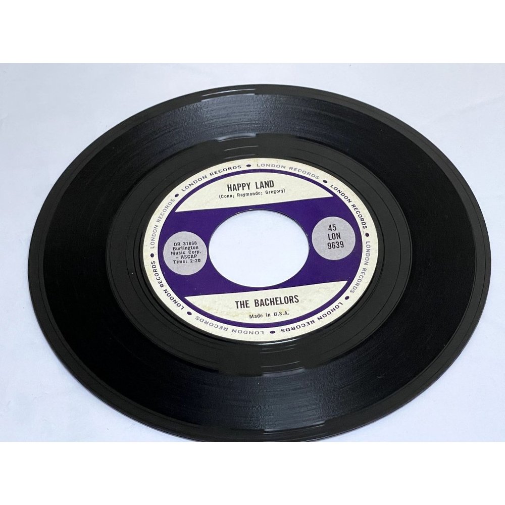The Bacholers Happy Land Diane 45LON9639 Jazz, Rock, Pop VG Condition Vinyl